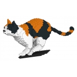 Jekca - Cat 20S-M01 - Lego - Scultura - Costruzione - 4D - Animali di Mattoncini - Toys