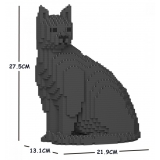 Jekca - Cat 06S-M03 - Lego - Sculpture - Construction - 4D - Brick Animals - Toys