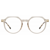 Linda Farrow - Griffin A Oval Optical Glasses in Ash - LF50AC5OPT - Linda Farrow Eyewear