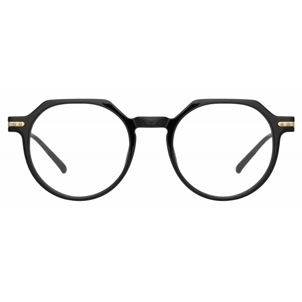 Linda Farrow - Griffin A Oval Optical Glasses in Black - LF50AC1OPT - Linda Farrow Eyewear