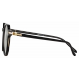 Linda Farrow - Griffin A Oval Optical Glasses in Black - LF50AC1OPT - Linda Farrow Eyewear