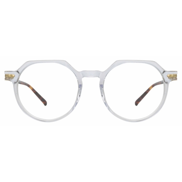 Linda Farrow - Griffin A Oval Optical Glasses in Clear - LF50AC3OPT - Linda Farrow Eyewear