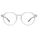 Linda Farrow - Griffin A Oval Optical Glasses in Clear - LF50AC3OPT - Linda Farrow Eyewear