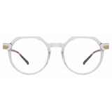 Linda Farrow - Griffin A Oval Optical Glasses in Clear - LF50AC3OPT - Linda Farrow Eyewear