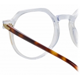 Linda Farrow - Griffin A Oval Optical Glasses in Clear - LF50AC3OPT - Linda Farrow Eyewear