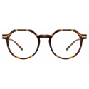 Linda Farrow - Griffin A Oval Optical Glasses in Tortoiseshell - LF50AC2OPT - Linda Farrow Eyewear