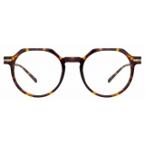 Linda Farrow - Griffin A Oval Optical Glasses in Tortoiseshell - LF50AC2OPT - Linda Farrow Eyewear