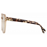 Linda Farrow - Griffin Oval Optical Glasses in Ash - LF50C5OPT - Linda Farrow Eyewear