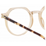 Linda Farrow - Griffin Oval Optical Glasses in Ash - LF50C5OPT - Linda Farrow Eyewear