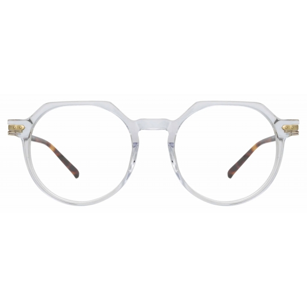Linda Farrow - Griffin Oval Optical Glasses in Clear - LF50C3OPT - Linda Farrow Eyewear
