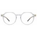 Linda Farrow - Griffin Oval Optical Glasses in Clear - LF50C3OPT - Linda Farrow Eyewear