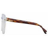 Linda Farrow - Griffin Oval Optical Glasses in Clear - LF50C3OPT - Linda Farrow Eyewear