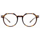 Linda Farrow - Griffin Oval Optical Glasses in Tortoiseshell - LF50C2OPT - Linda Farrow Eyewear