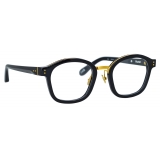 Linda Farrow - Occhiali da Vista Hunter D-Frame in Nero - LFL1350C1OPT - Linda Farrow Eyewear