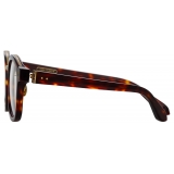 Linda Farrow - Hunter D-Frame Optical Glasses in Tortoiseshell - LFL1350C2OPT - Linda Farrow Eyewear