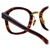 Linda Farrow - Hunter D-Frame Optical Glasses in Tortoiseshell - LFL1350C2OPT - Linda Farrow Eyewear