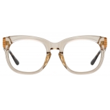 Linda Farrow - Jenson D-Frame Optical Glasses in Ash - LFL1384C5OPT - Linda Farrow Eyewear