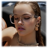 Linda Farrow - Occhiali da Vista Jenson D-Frame in Cenere - LFL1384C5OPT - Linda Farrow Eyewear