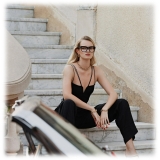 Linda Farrow - Occhiali da Vista Jenson D-Frame in Nero - LFL1384C3OPT - Linda Farrow Eyewear