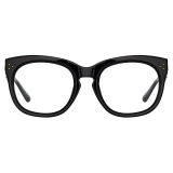 Linda Farrow - Occhiali da Vista Jenson D-Frame in Nero (Uomo) - LFL1384C3OPTT - Linda Farrow Eyewear