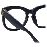 Linda Farrow - Occhiali da Vista Jenson D-Frame in Nero (Uomo) - LFL1384C3OPTT - Linda Farrow Eyewear