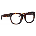 Linda Farrow - Occhiali da Vista Jenson D-Frame in Tartaruga - LFL1384C4OPT - Linda Farrow Eyewear