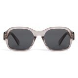 Céline - Black Frame 49 Sunglasses in Acetate - Transparent Taupe - Sunglasses - Céline Eyewear
