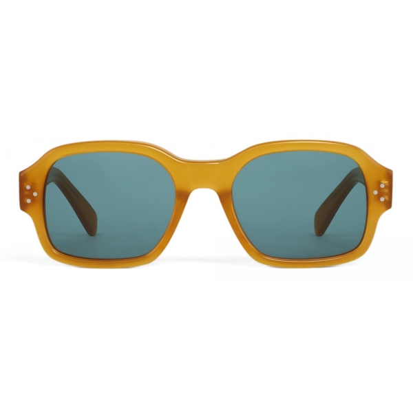 Céline - Black Frame 49 Sunglasses in Acetate - Milky Honey - Sunglasses - Céline Eyewear