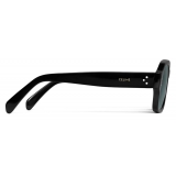 Céline - Black Frame 49 Sunglasses in Acetate - Black - Sunglasses - Céline Eyewear