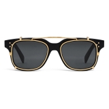 Céline - Black Frame 51 Sunglasses in Acetate with Metal - Black - Sunglasses - Céline Eyewear