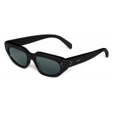 Céline - Black Frame 52 Sunglasses in Acetate - Black - Sunglasses - Céline Eyewear