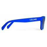 Céline - Occhiali da Sole Monochroms 05 in Acetato - Blu Reale - Occhiali da Sole - Céline Eyewear