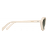 Céline - Occhiali da Sole Cat-Eye S264 in Acetato - Avorio - Occhiali da Sole - Céline Eyewear