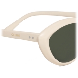 Céline - Occhiali da Sole Cat-Eye S264 in Acetato - Avorio - Occhiali da Sole - Céline Eyewear