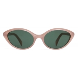 Céline - Occhiali da Sole Cat-Eye S264 in Acetato - Rosa Glitterato - Occhiali da Sole - Céline Eyewear