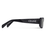 Céline - Occhiali da Sole Cat-Eye S264 in Acetato - Rosa Glitterato - Occhiali da Sole - Céline Eyewear