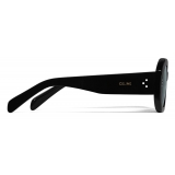 Céline - Square S255 Sunglasses in Acetate - Black - Sunglasses - Céline Eyewear