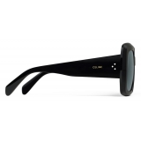 Céline - Square S263 Sunglasses in Acetate - Black - Sunglasses - Céline Eyewear