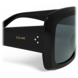 Céline - Square S263 Sunglasses in Acetate - Black - Sunglasses - Céline Eyewear