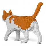 Jekca - Cat 11S-M03 - Lego - Scultura - Costruzione - 4D - Animali di Mattoncini - Toys