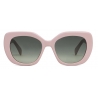 Céline - Triomphe 06 Sunglasses in Acetate - Pastel Pink - Sunglasses - Céline Eyewear
