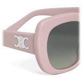 Céline - Triomphe 06 Sunglasses in Acetate - Pastel Pink - Sunglasses - Céline Eyewear