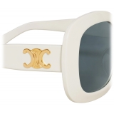 Céline - Triomphe 10 Sunglasses in Acetate - Ivory - Sunglasses - Céline Eyewear