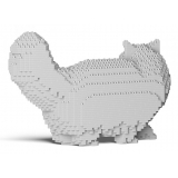 Jekca - Persian Cat 02S-M01 - Lego - Sculpture - Construction - 4D - Brick Animals - Toys