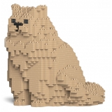 Jekca - Persian Cat 01S-M03 - Lego - Sculpture - Construction - 4D - Brick Animals - Toys