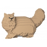 Jekca - Persian Cat 02S-M03 - Lego - Sculpture - Construction - 4D - Brick Animals - Toys