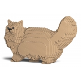 Jekca - Persian Cat 02S-M03 - Lego - Sculpture - Construction - 4D - Brick Animals - Toys