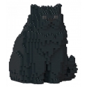 Jekca - Persian Cat 01S-M04 - Lego - Scultura - Costruzione - 4D - Animali di Mattoncini - Toys