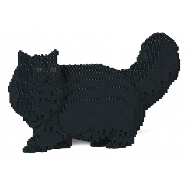 Jekca - Persian Cat 02S-M04 - Lego - Sculpture - Construction - 4D - Brick Animals - Toys