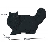 Jekca - Persian Cat 02S-M04 - Lego - Sculpture - Construction - 4D - Brick Animals - Toys